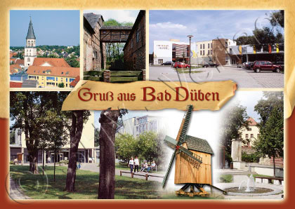 dueb_1314 Ansichtskarte Bad Düben