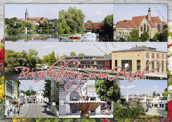 Brb-1503-01 Ansichtskarte Brandenburg an der Havel Vorderseite