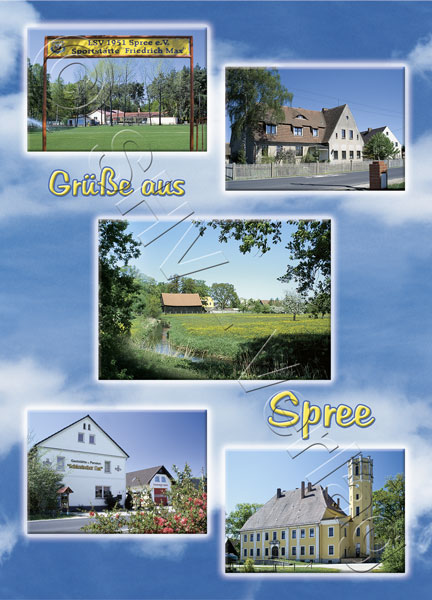 Ansichtskarte Spree