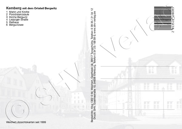 Ansichtskarte "Kemberg / Bergwitz"